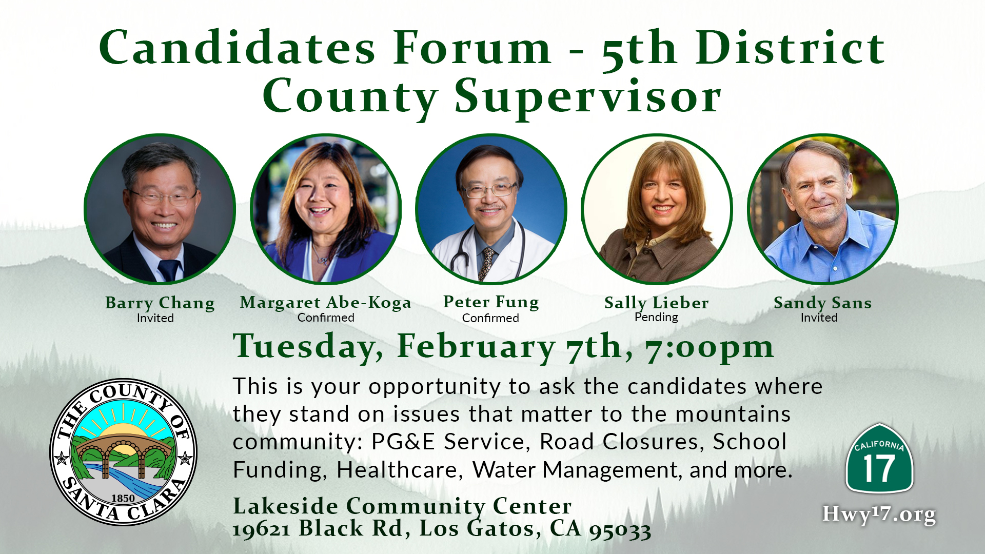 District 5 Candidates Forum